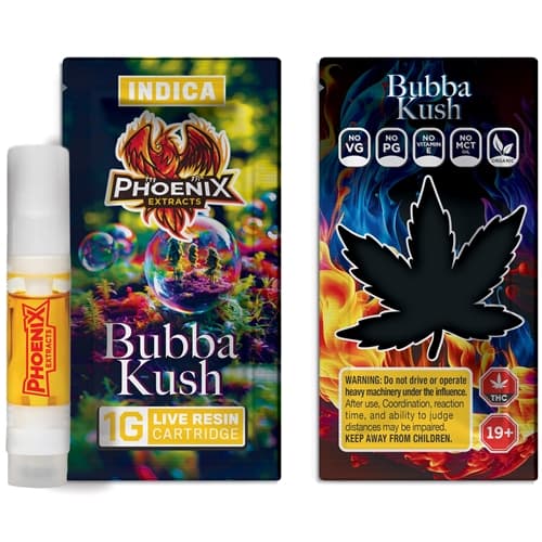 Phoenix 1g Live Resin Cartridge