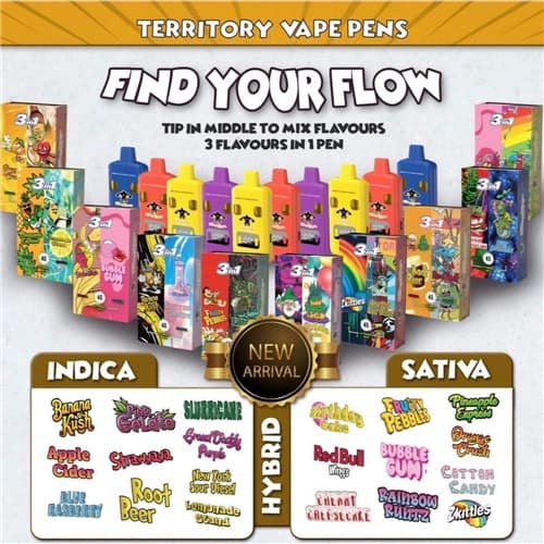 Territory Vape 6g 3 in 1 Root Beer/Red Bull - Image 1