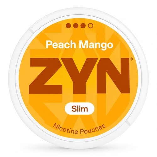 Zyn peach mango 9mg