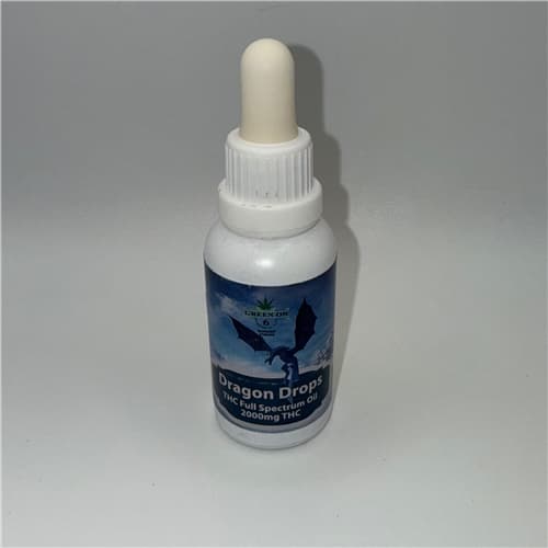 Dragon Drops 2000mg THC oil (Full Spectrum) Default - Image 1